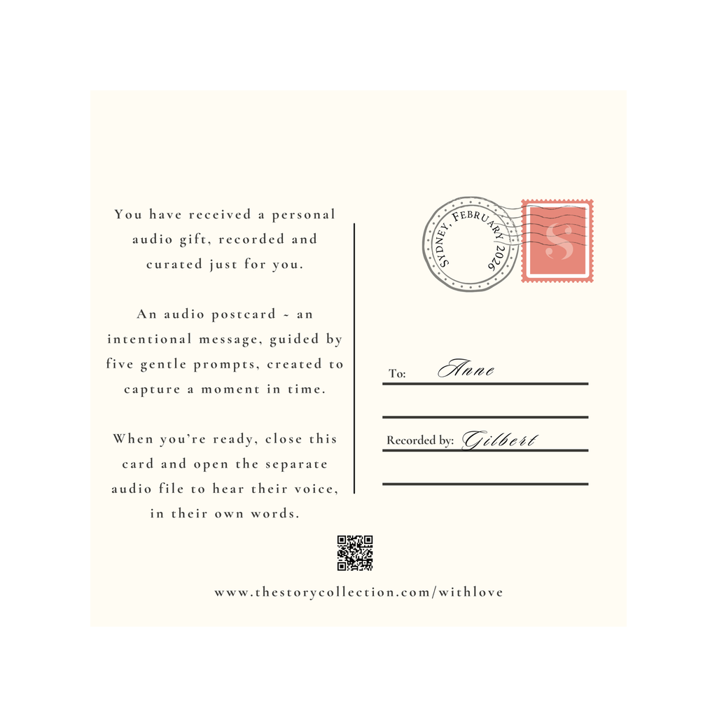 With Love – A Guided Audio Postcard